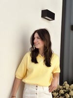 Milanda polo top yellow