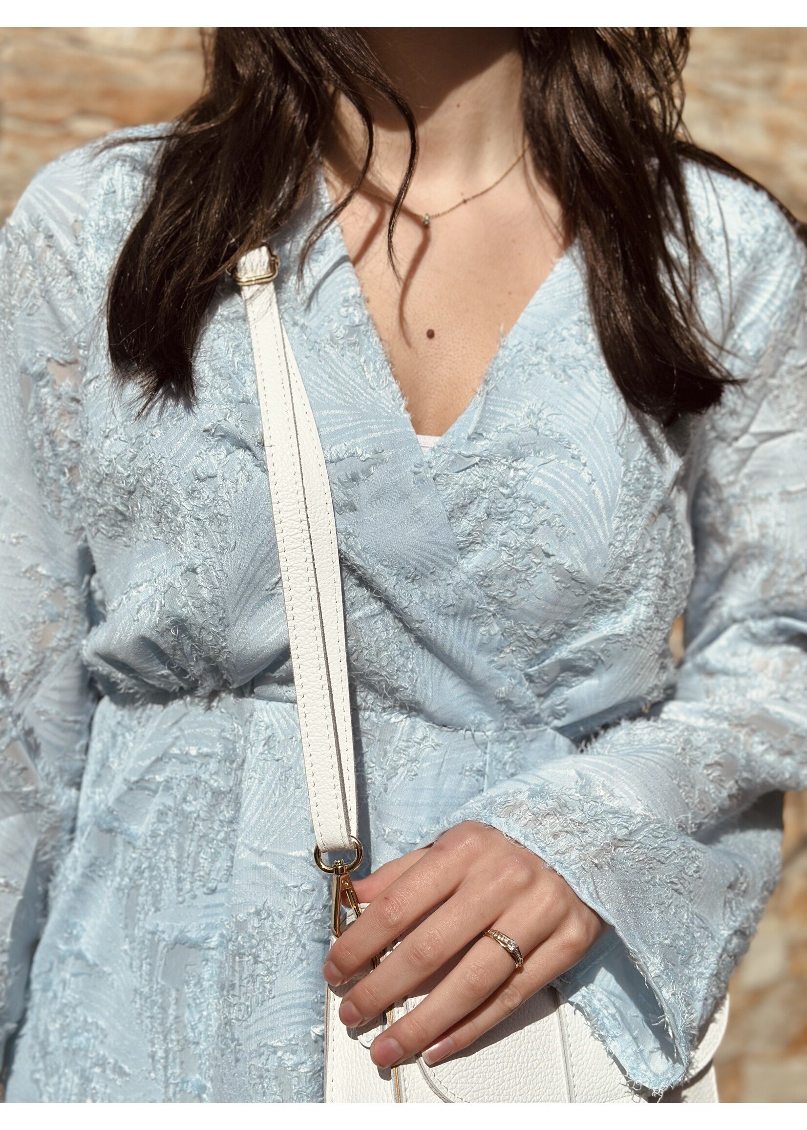 Aloena dress light blue