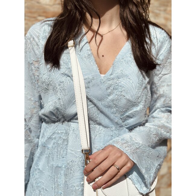 Aloena dress light blue