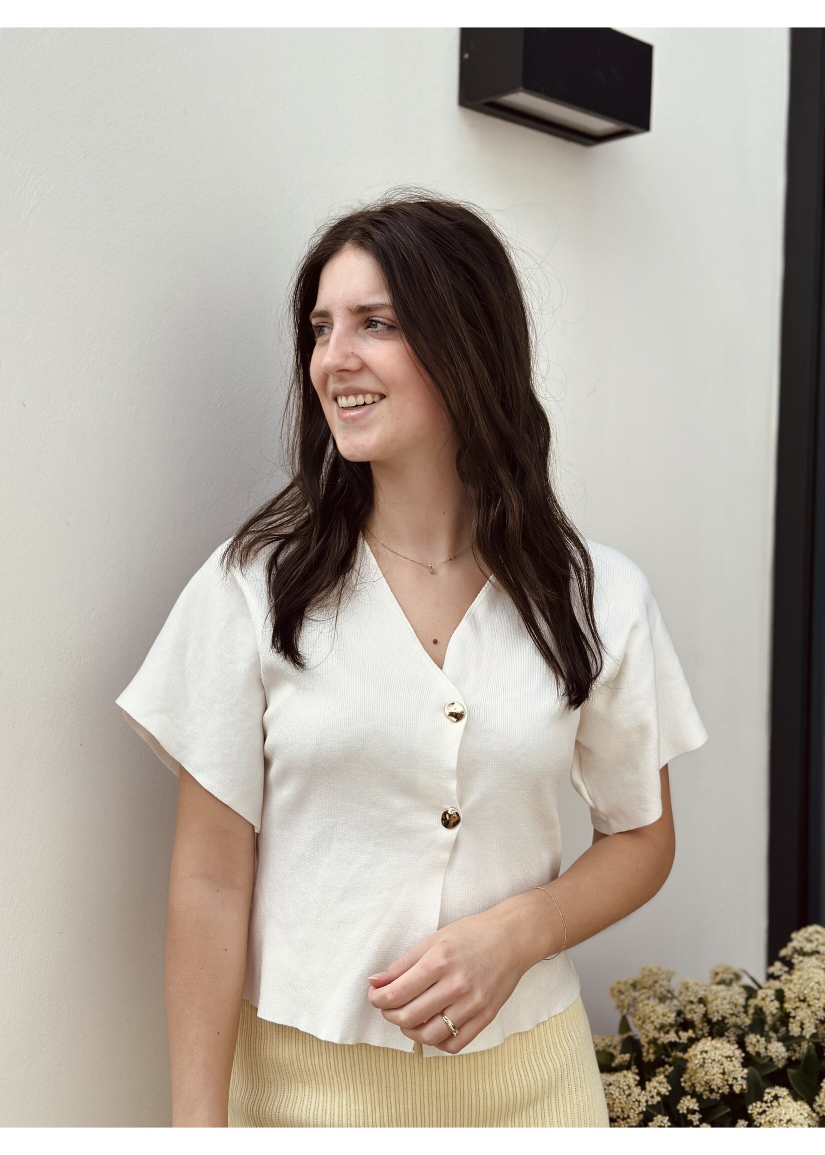 Wendy cardigan white