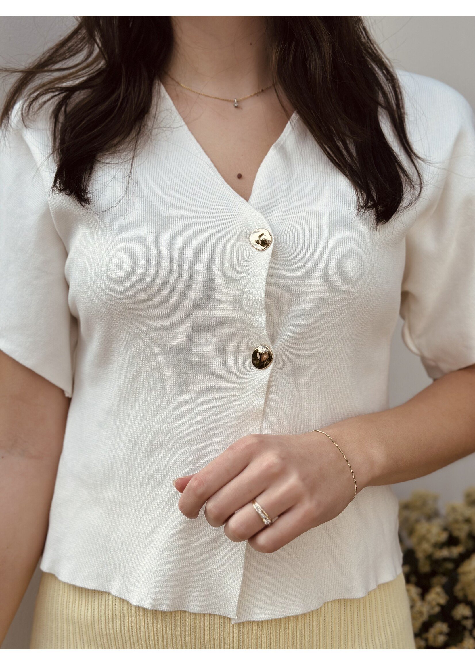 Wendy cardigan white