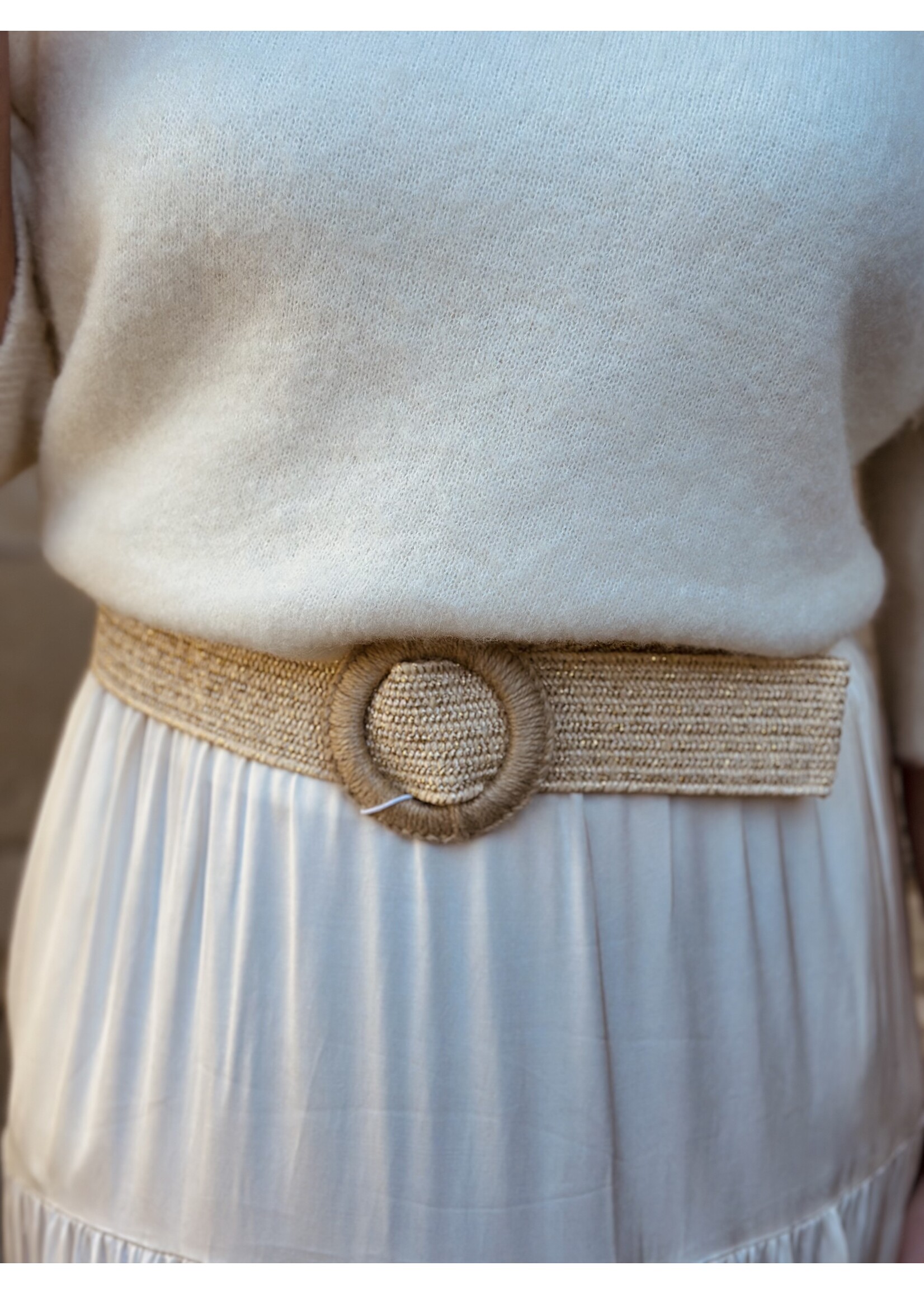 Smashed Lemon Smashed Lemon Ingemay belt sand/gold One Size