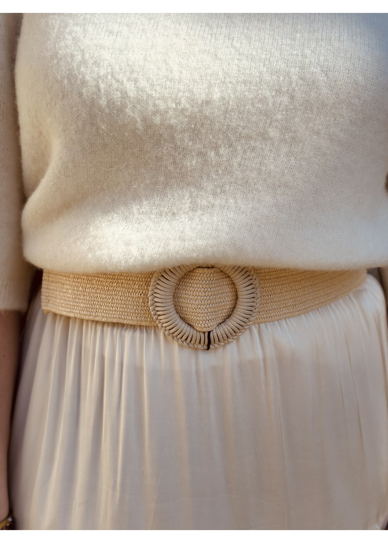 Smashed Lemon Caroline belt beige One Size