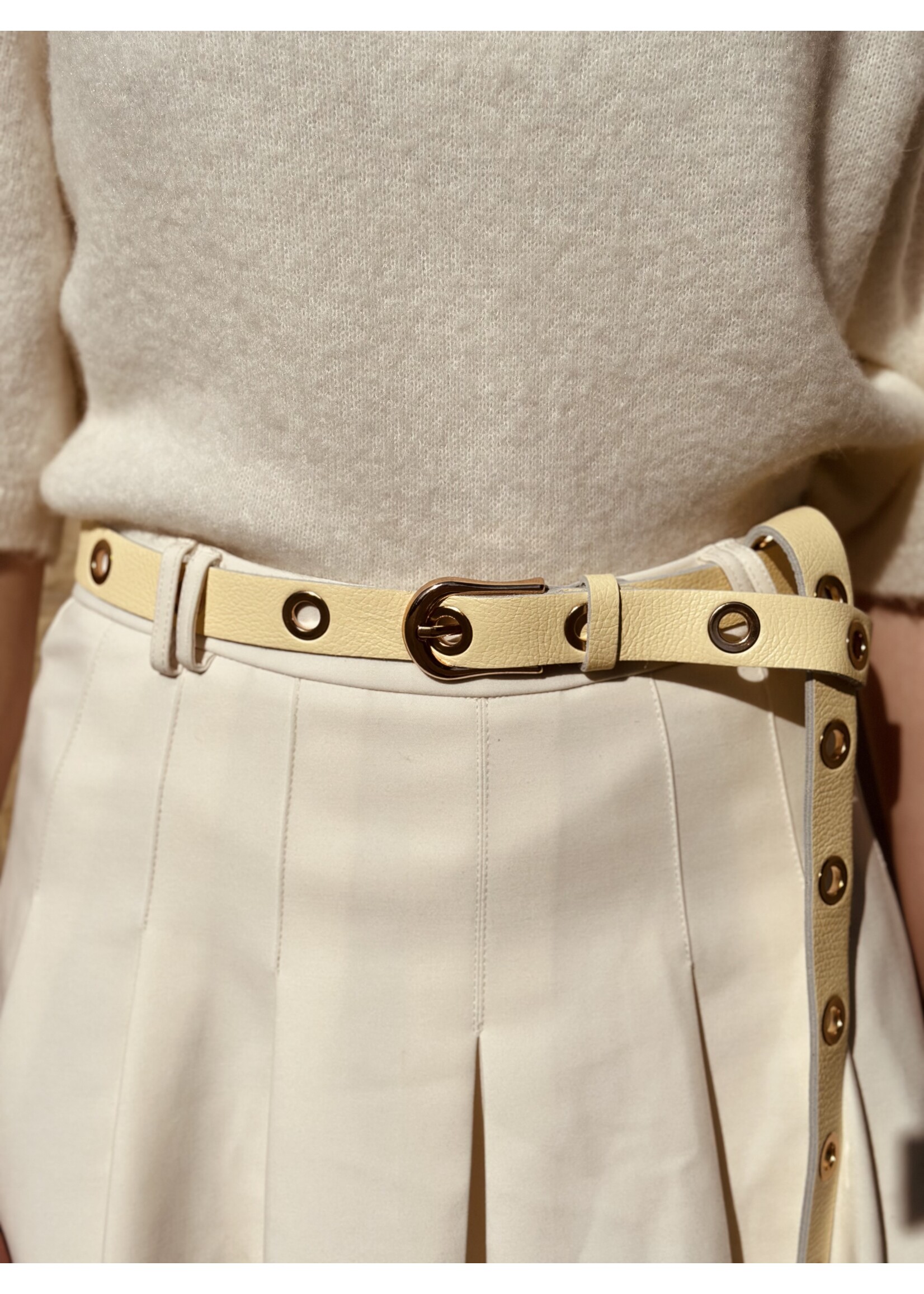 Irina belt yellow gold