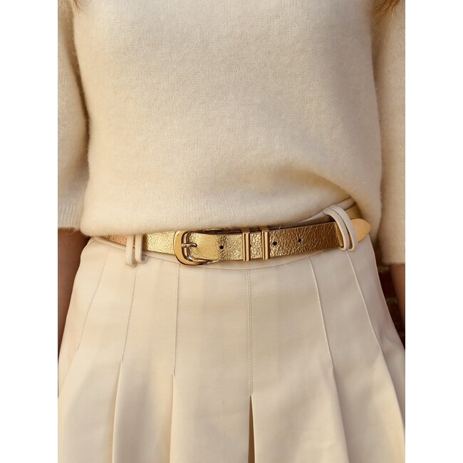 Clara belt gold