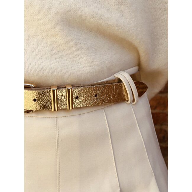 Clara belt gold