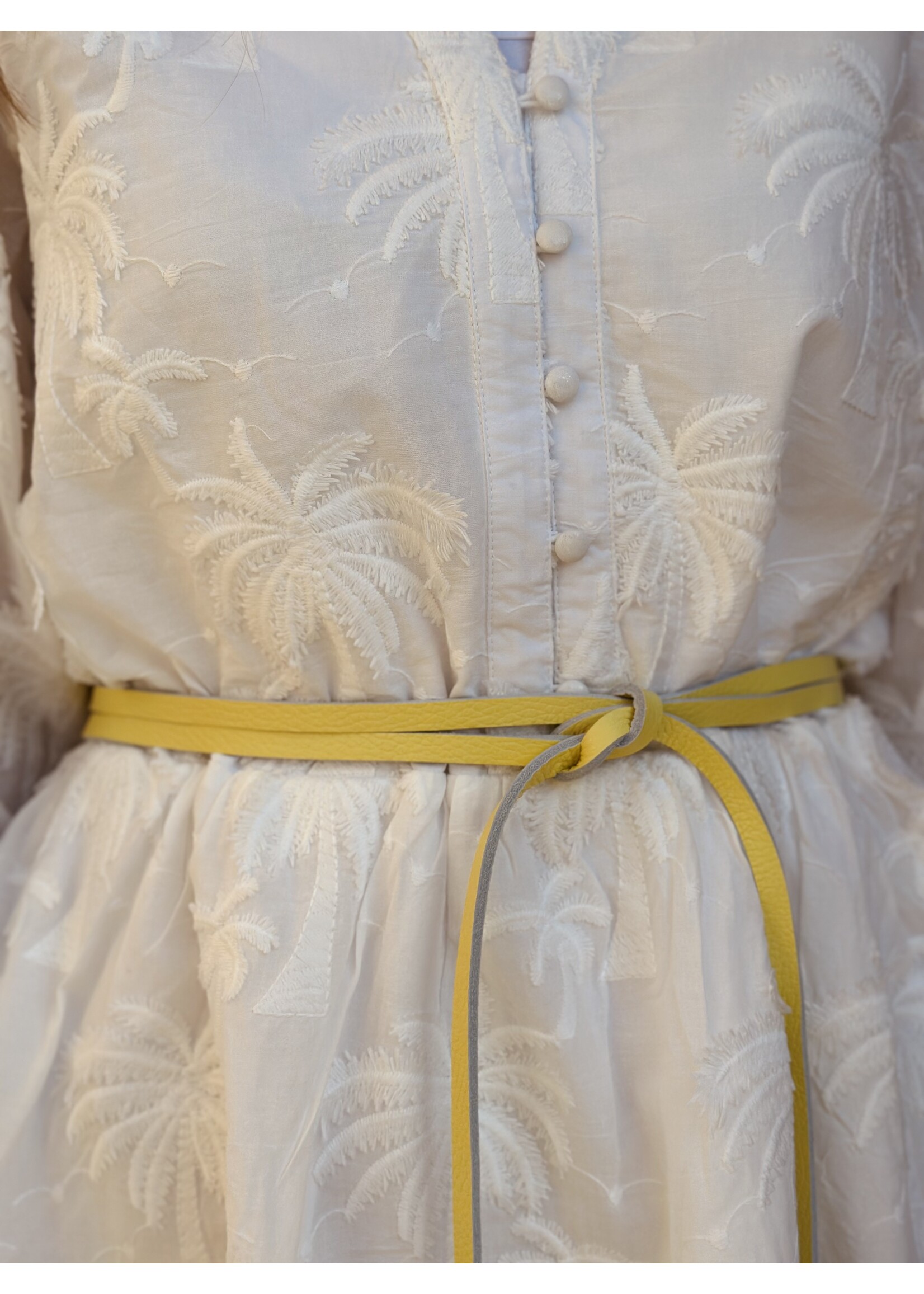 Valerie wrap belt yellow One Size