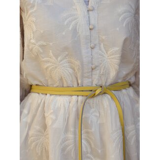 Valerie wrap belt yellow One Size
