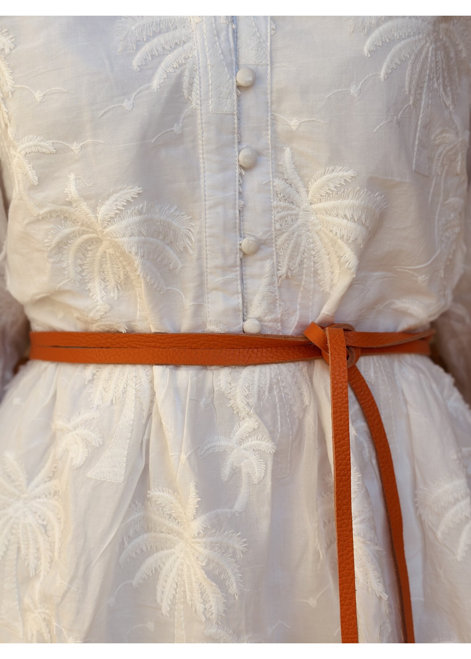 Valerie wrap belt orange One Size