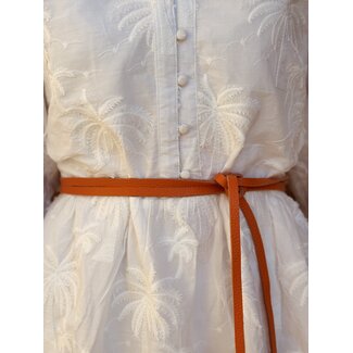 Valerie wrap belt orange One Size