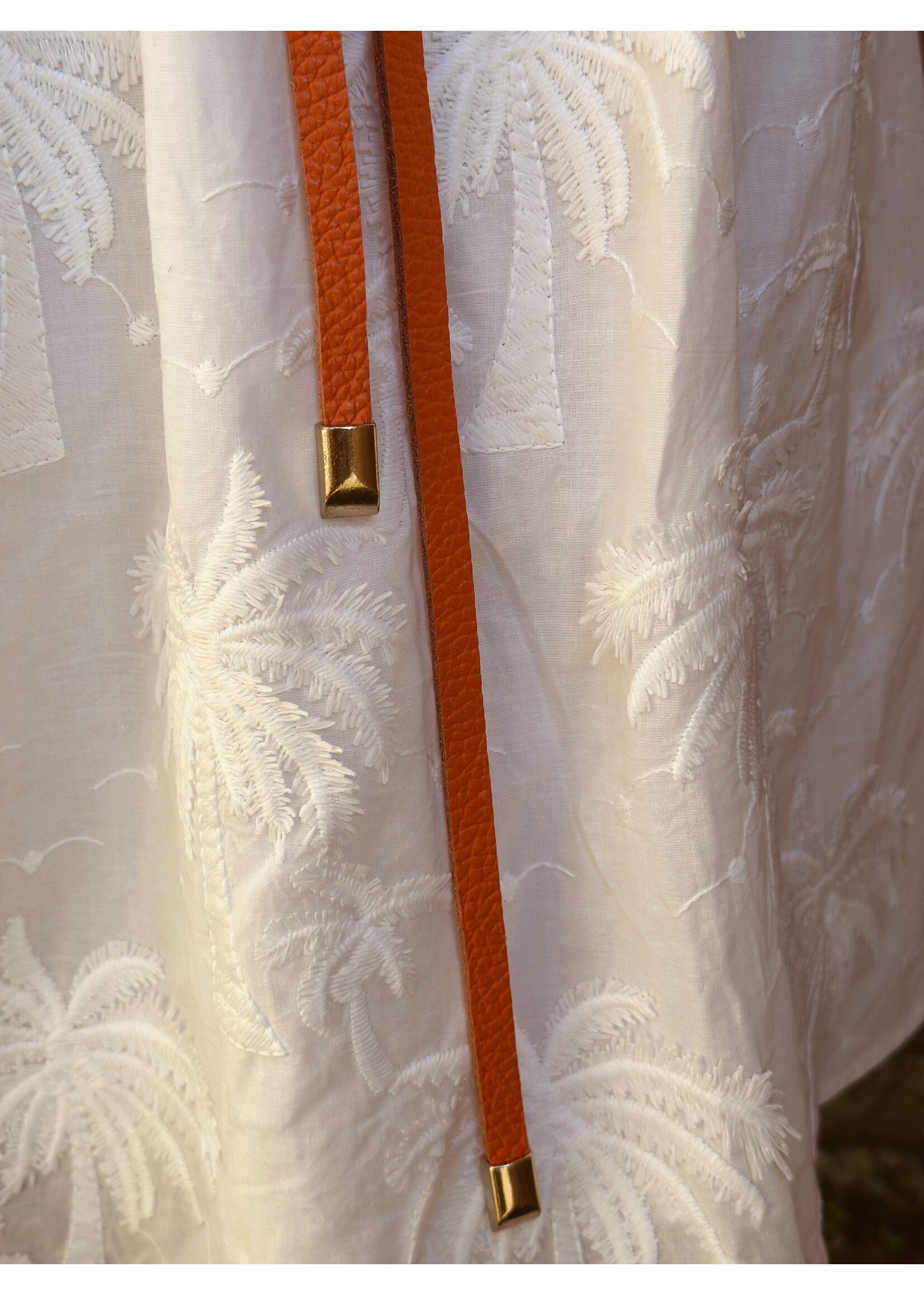 Valerie wrap belt orange One Size