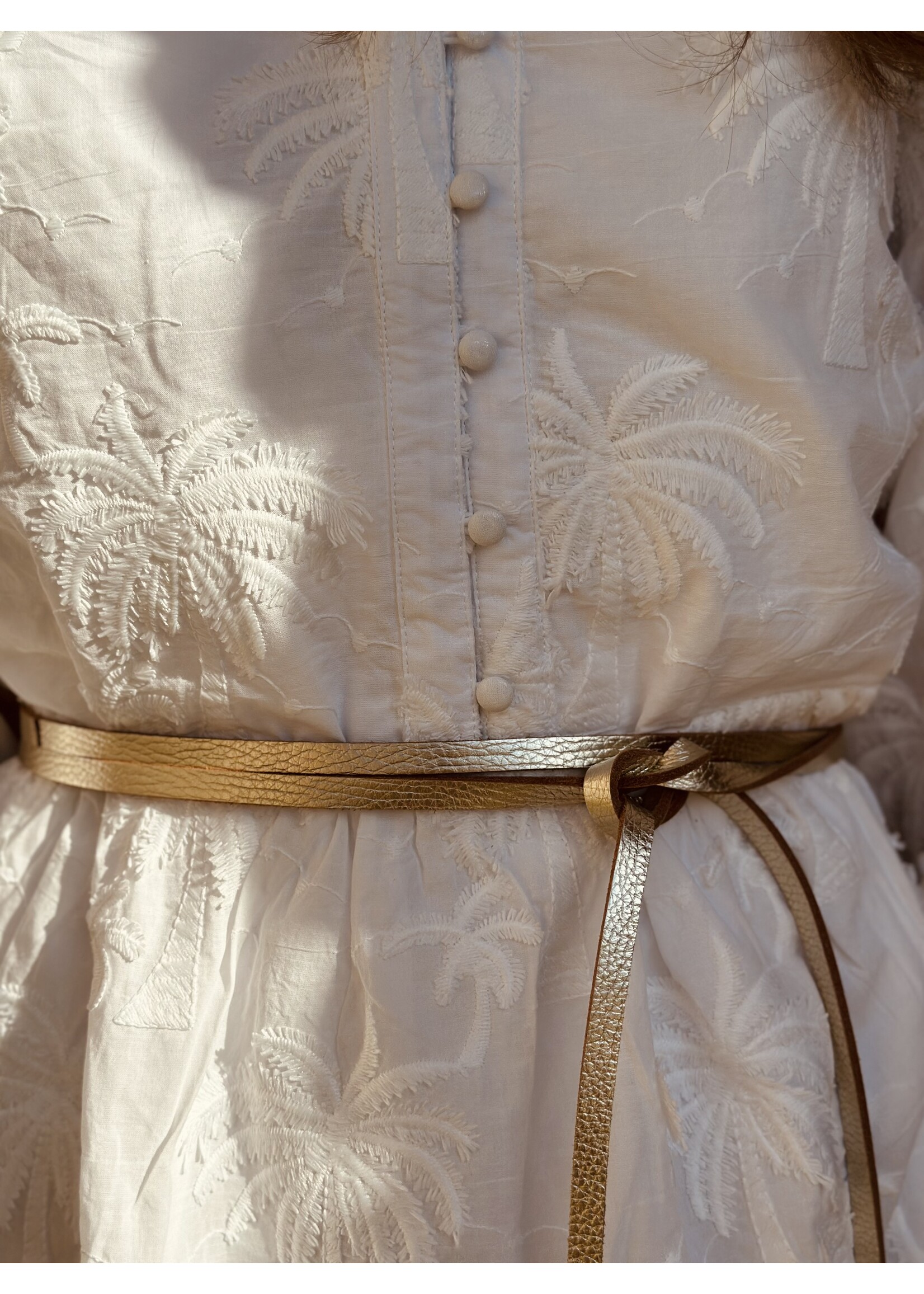 Valerie wrap belt gold One Size