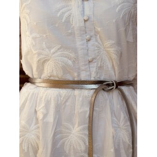 Valerie wrap belt silver One Size