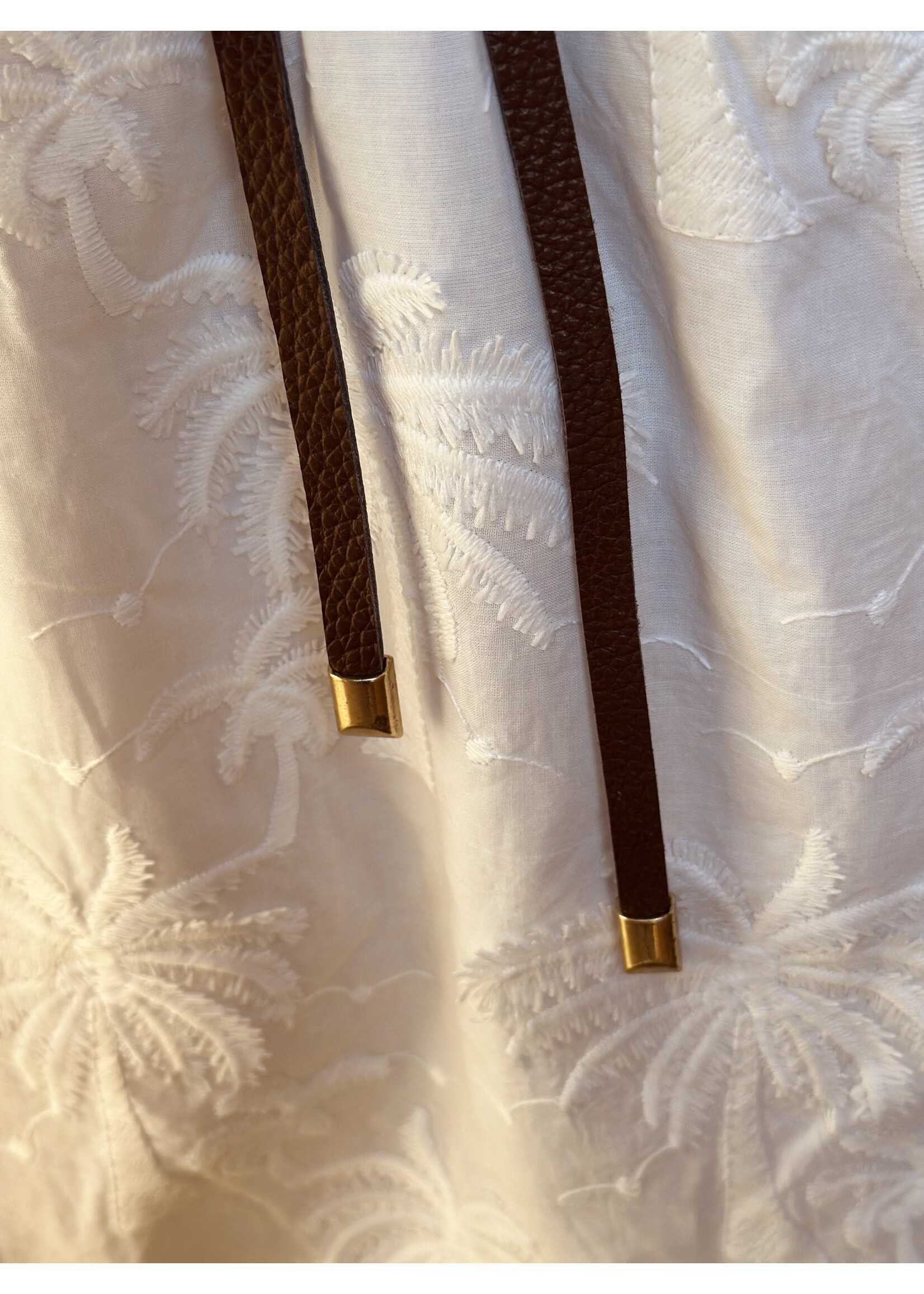 Valerie wrap belt brown One Size