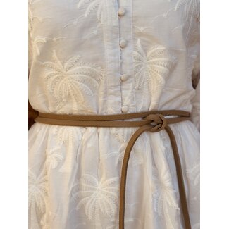 Valerie wrap belt taupe One Size