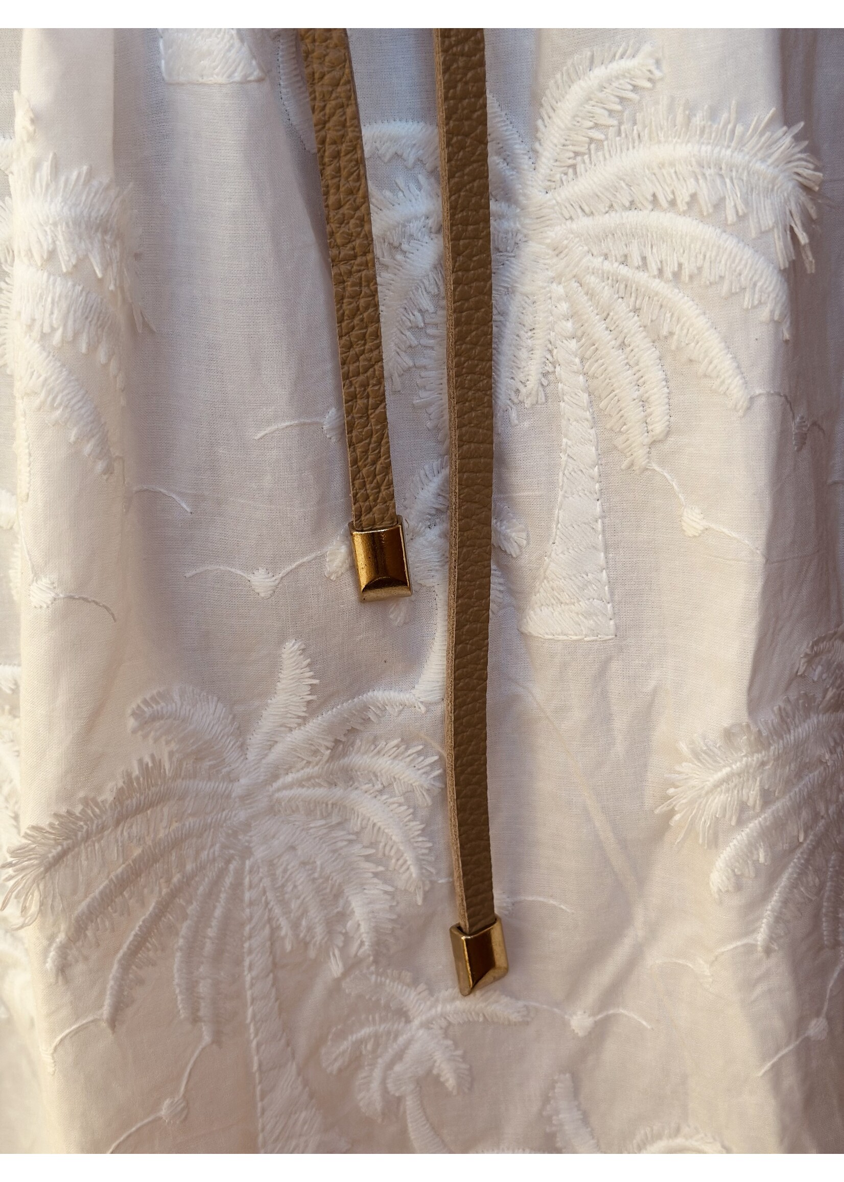 Valerie wrap belt taupe One Size