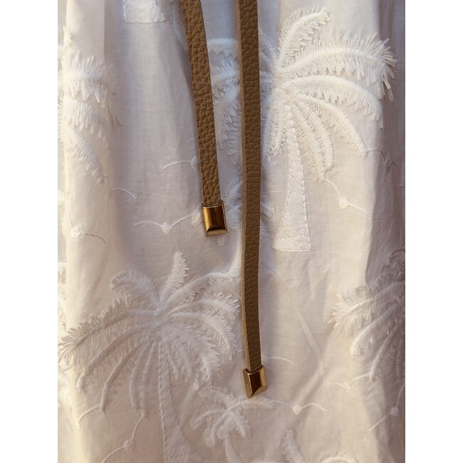 Valerie wrap belt taupe One Size