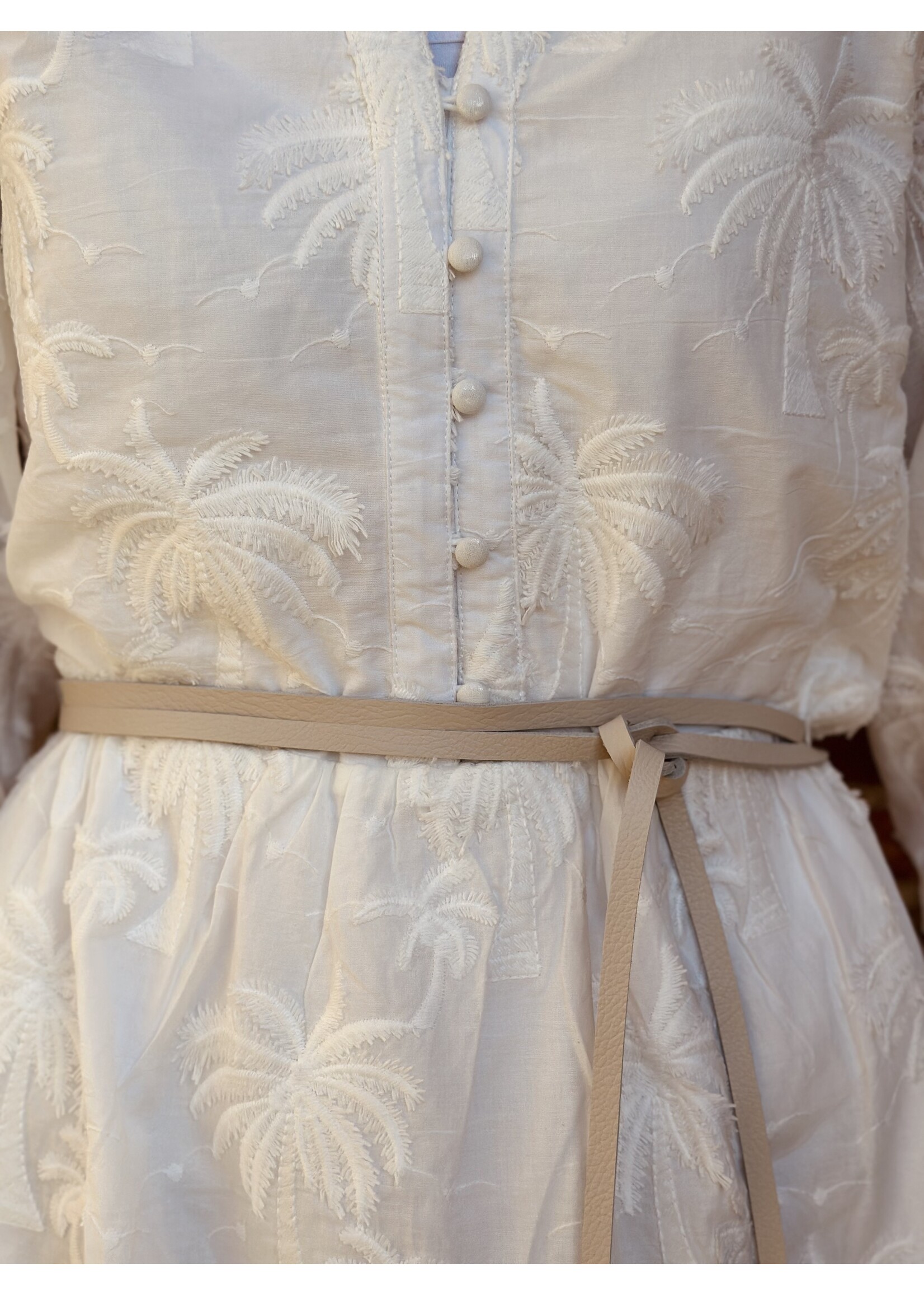 Valerie wrap belt beige One Size