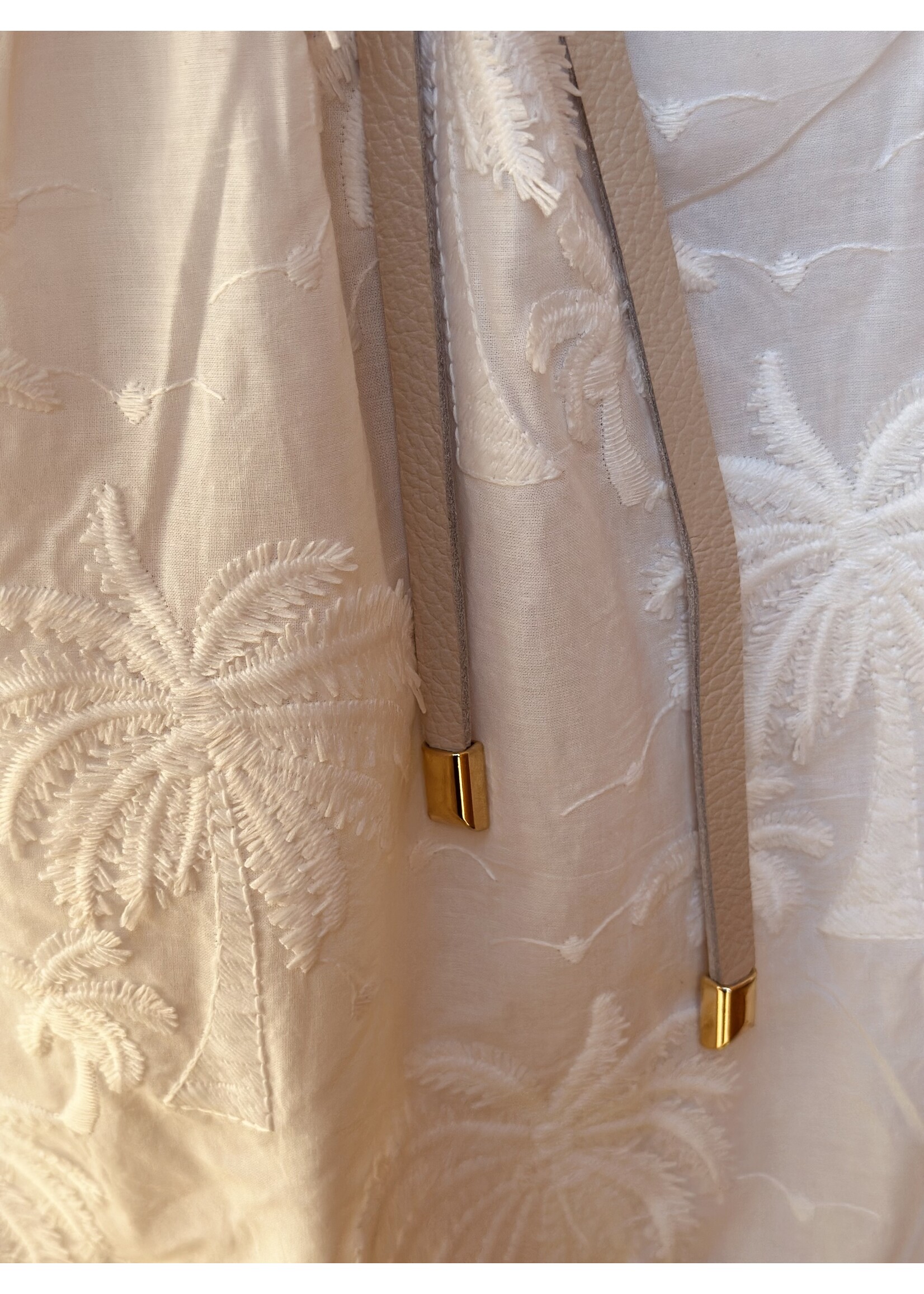 Valerie wrap belt beige One Size