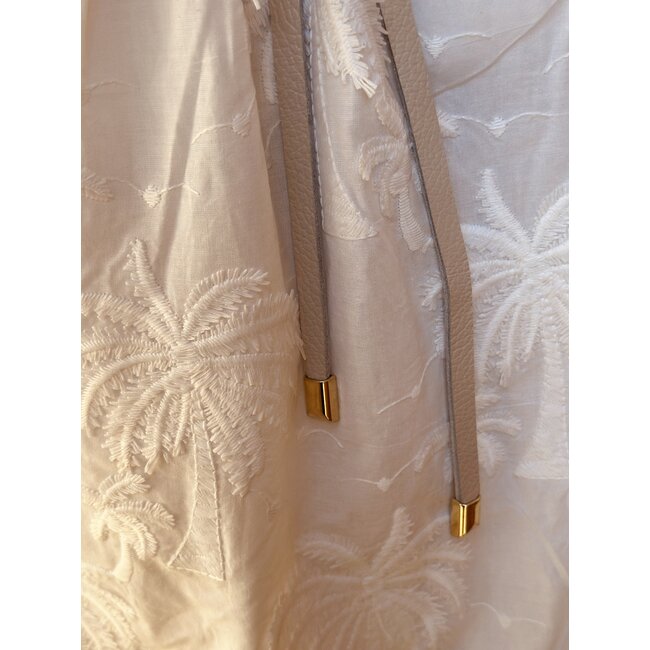 Valerie wrap belt beige One Size