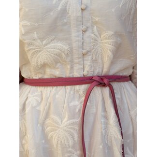 Valerie wrap belt pink One Size