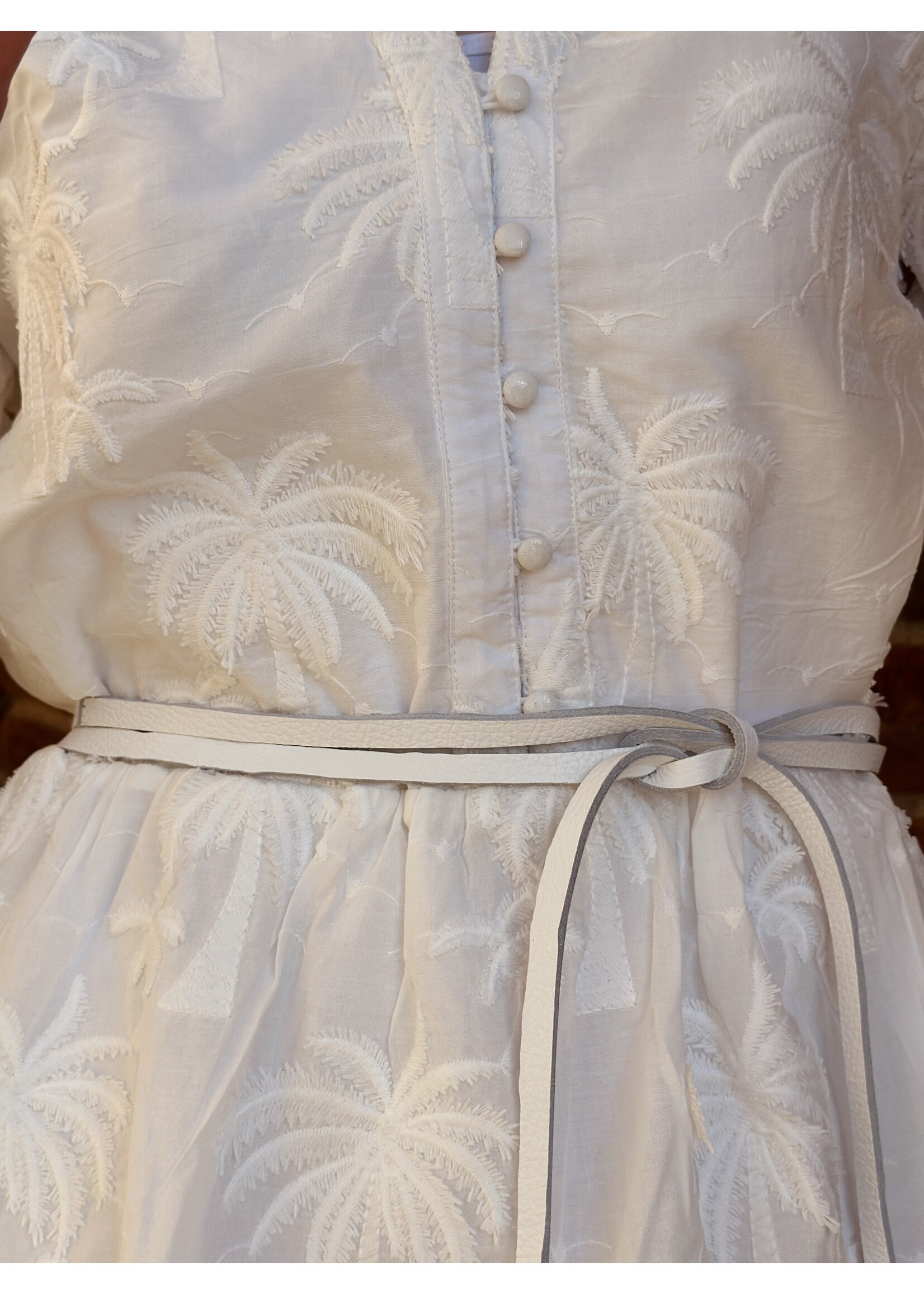 Valerie wrap belt white One Size