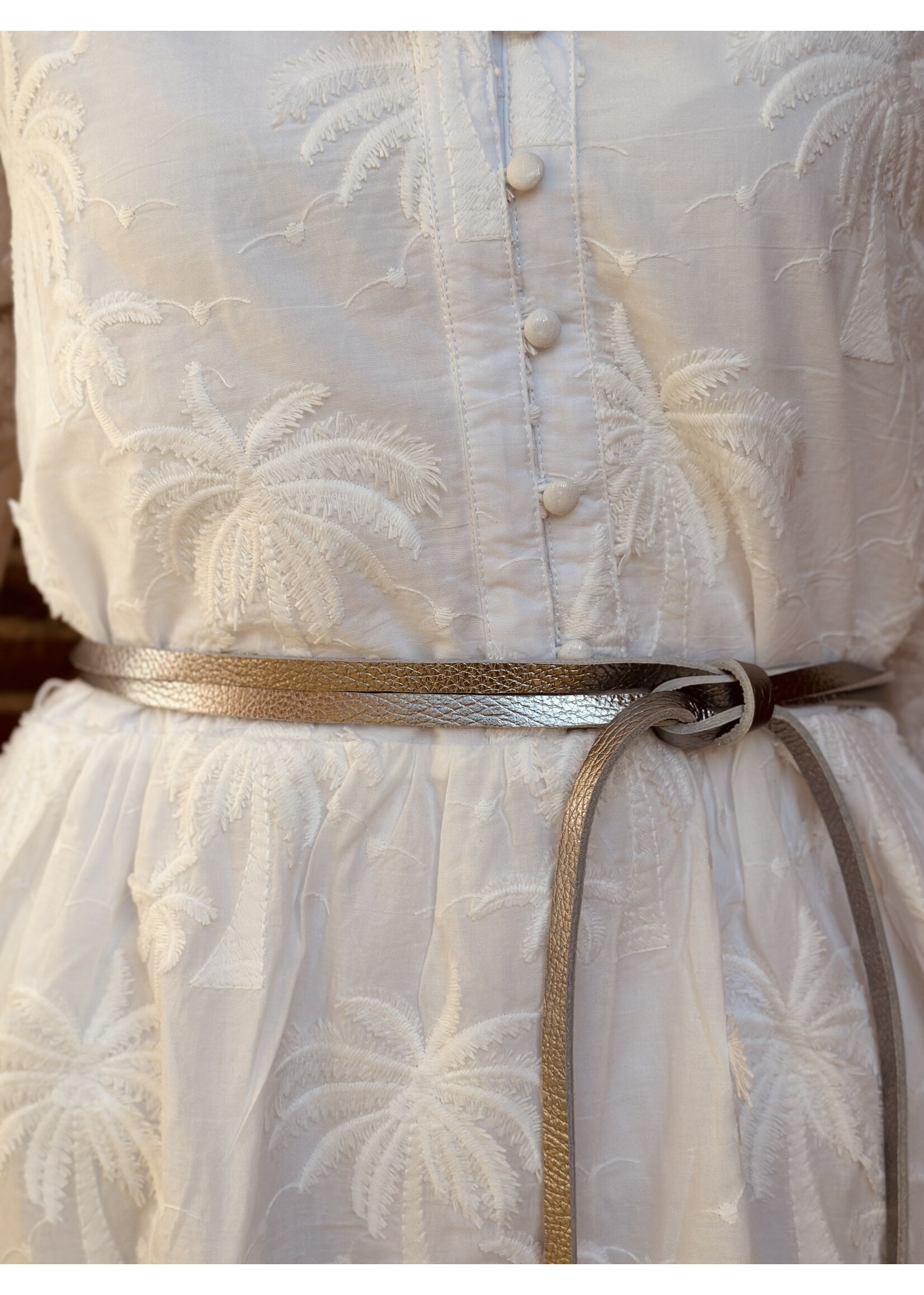 Valerie wrap belt silver One Size