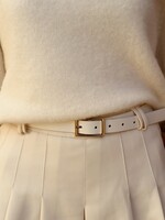 Cato belt white