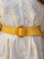 Smashed Lemon Bowi belt yellow One Size