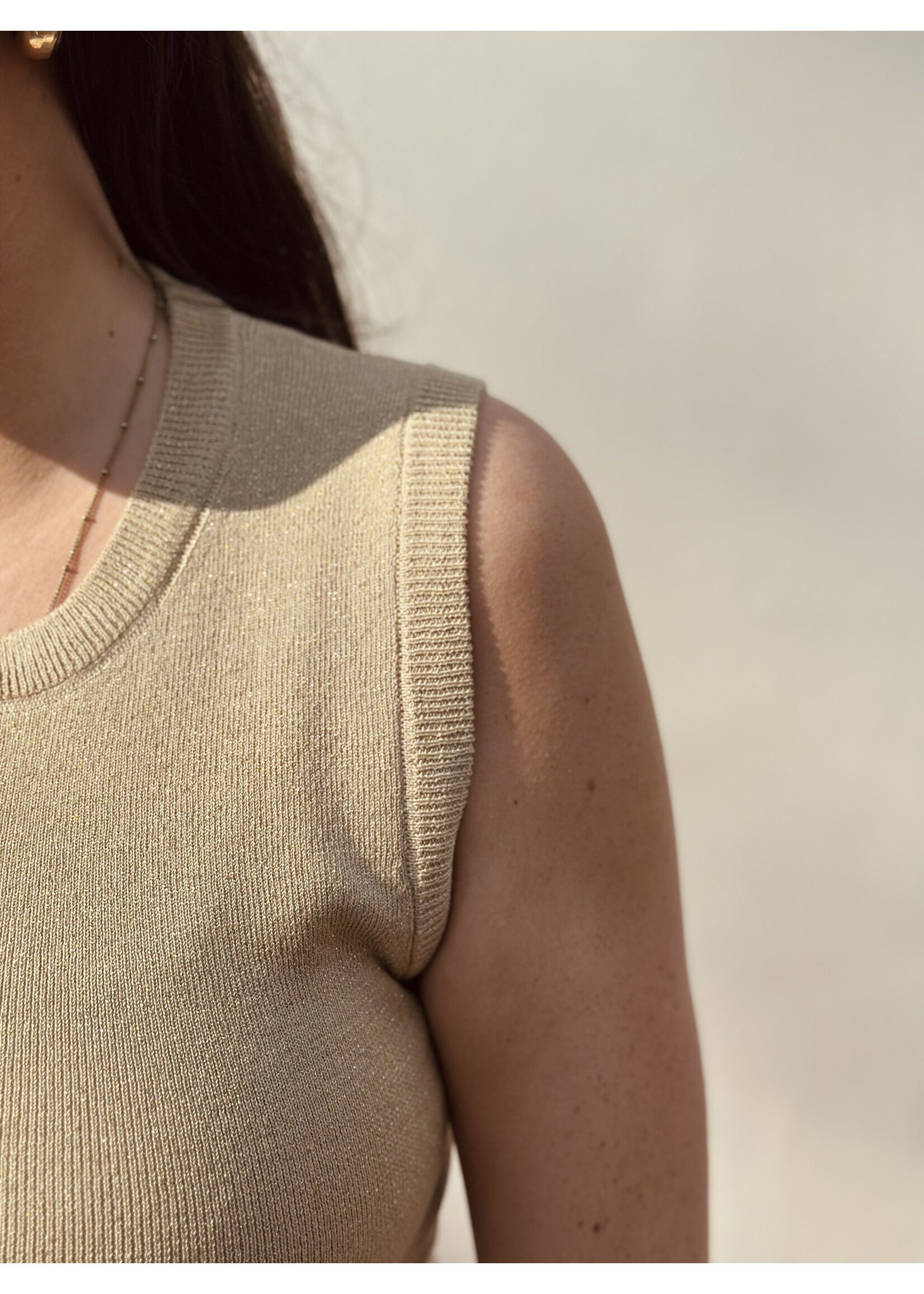 Lofty Manner Lofty Manner Arwen top gold