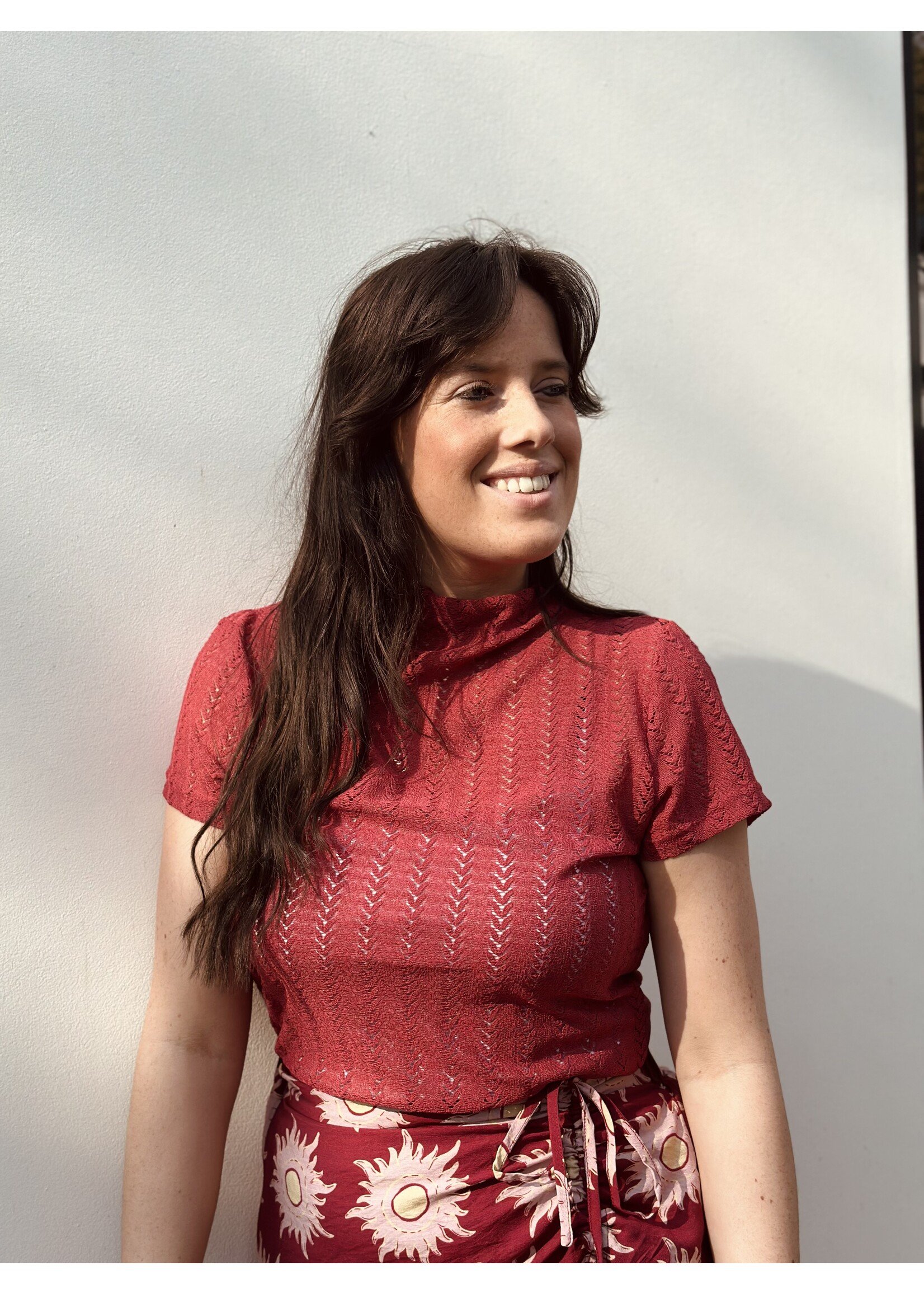 Lofty Manner Lofty Manner Isley top brique red