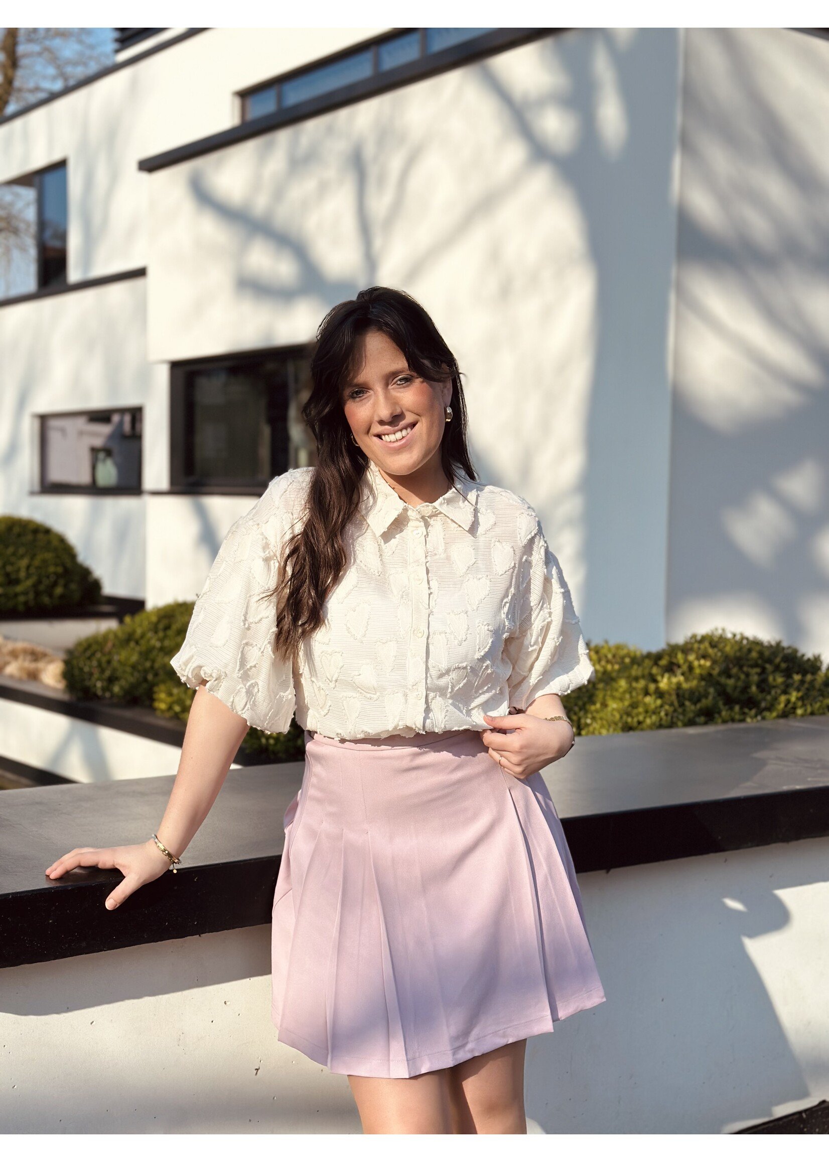 Lofty Manner Lofty Manner Juna blouse beige