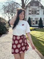 Lofty Manner Lofty Manner Tivanna T-shirt white print