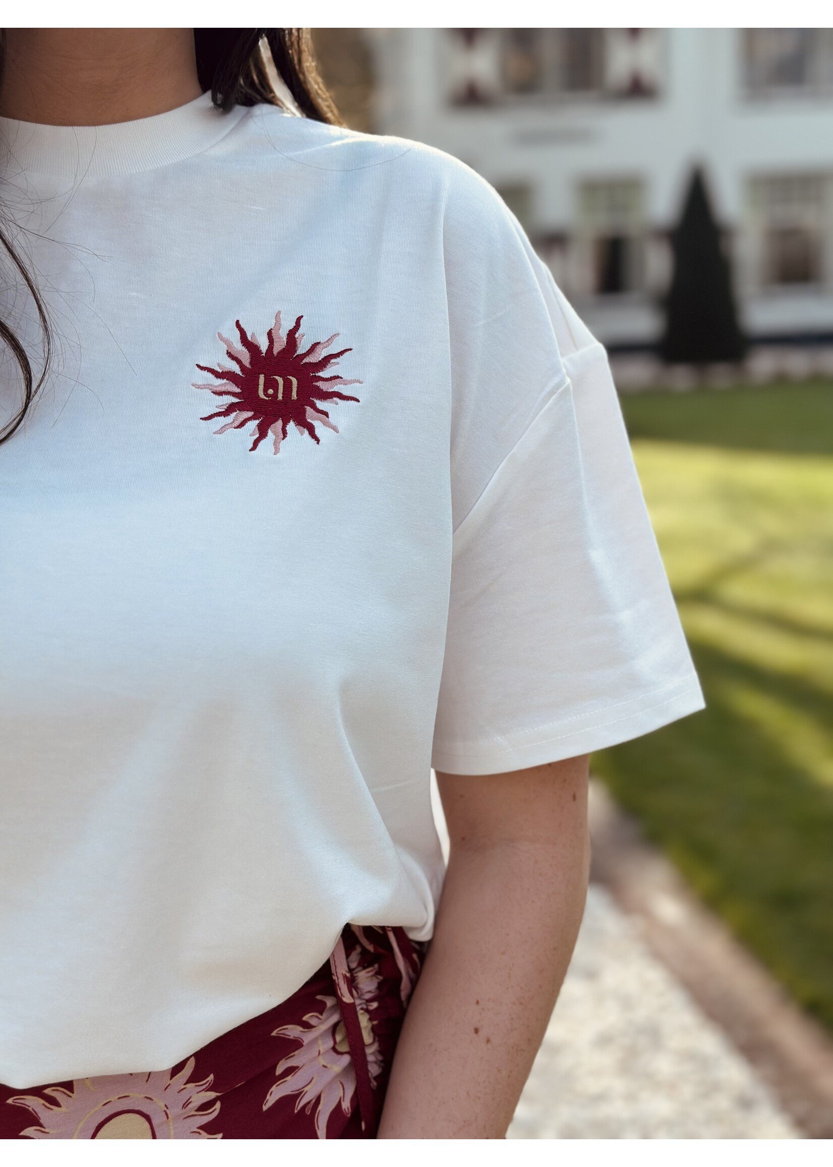 Lofty Manner Lofty Manner Tivanna T-shirt white print