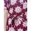 Lofty Manner Lofty Manner Calista dress brique print