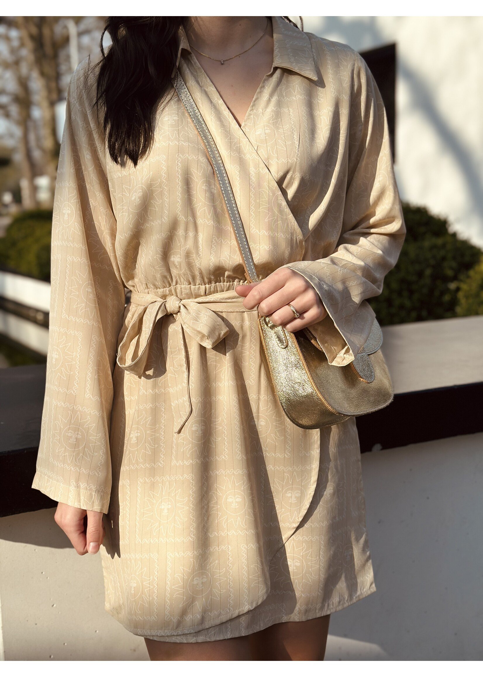Lofty Manner Lofty Manner Micah dress beige
