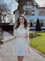 Emara broderie top beige