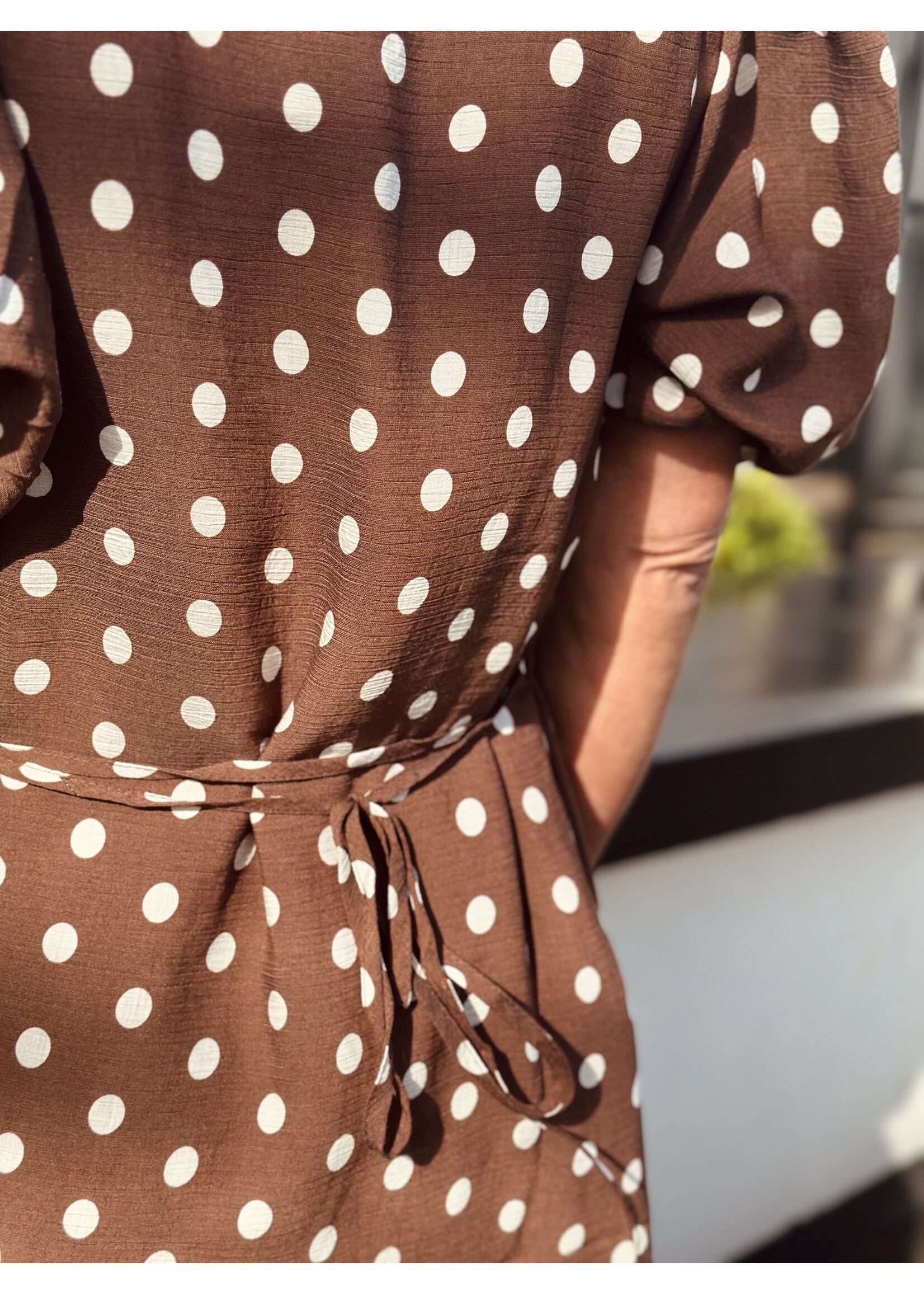 Sisters Point Sisters Point Tamara dress brown print