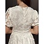 Sisters Point Sisters Point Lotte broderie dress white
