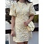 Lieve dress flower print yellow