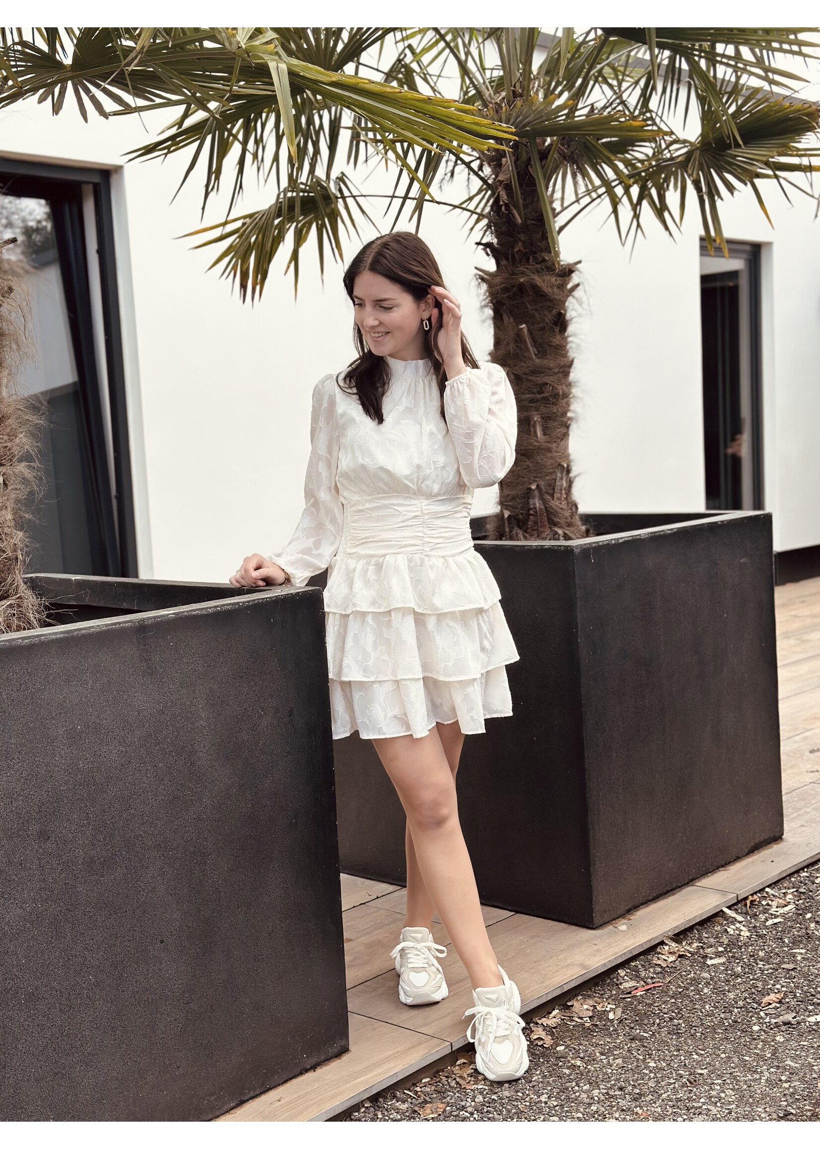 Julia dress offwhite
