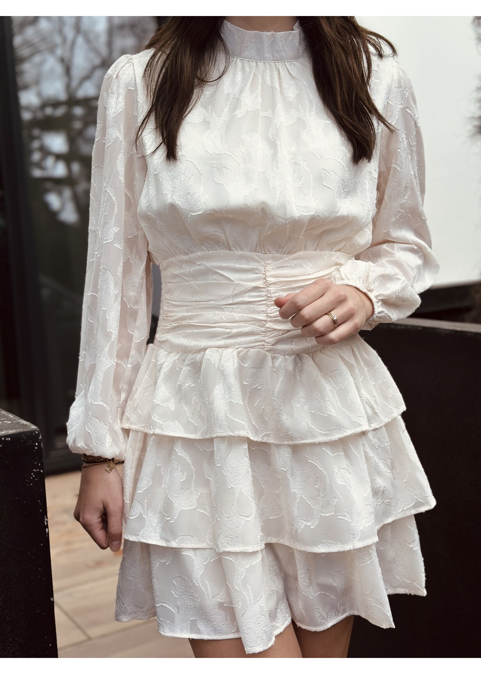 Julia dress offwhite