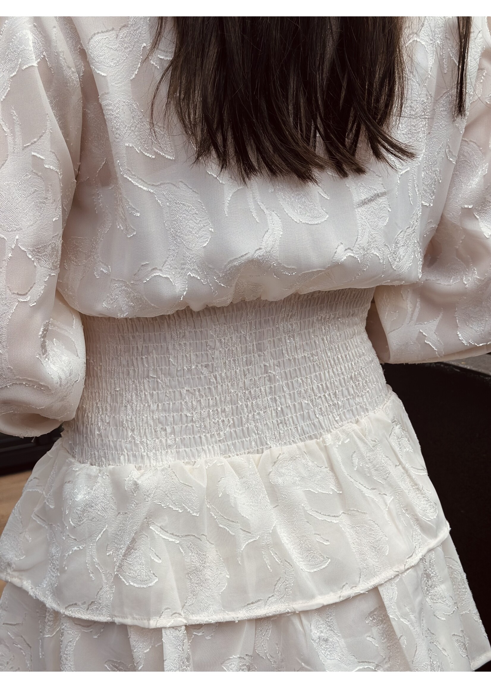 Julia dress offwhite