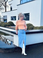 Sanna top orange One Size