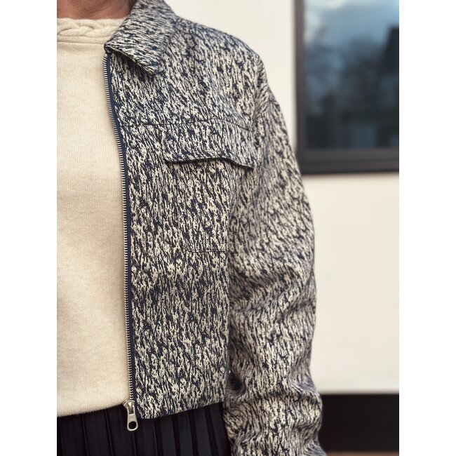 Lofty Manner Lofty Manner Eleanor jacket navy blue