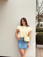 Sisters Point Sisters Point Arinda denim skirt blue