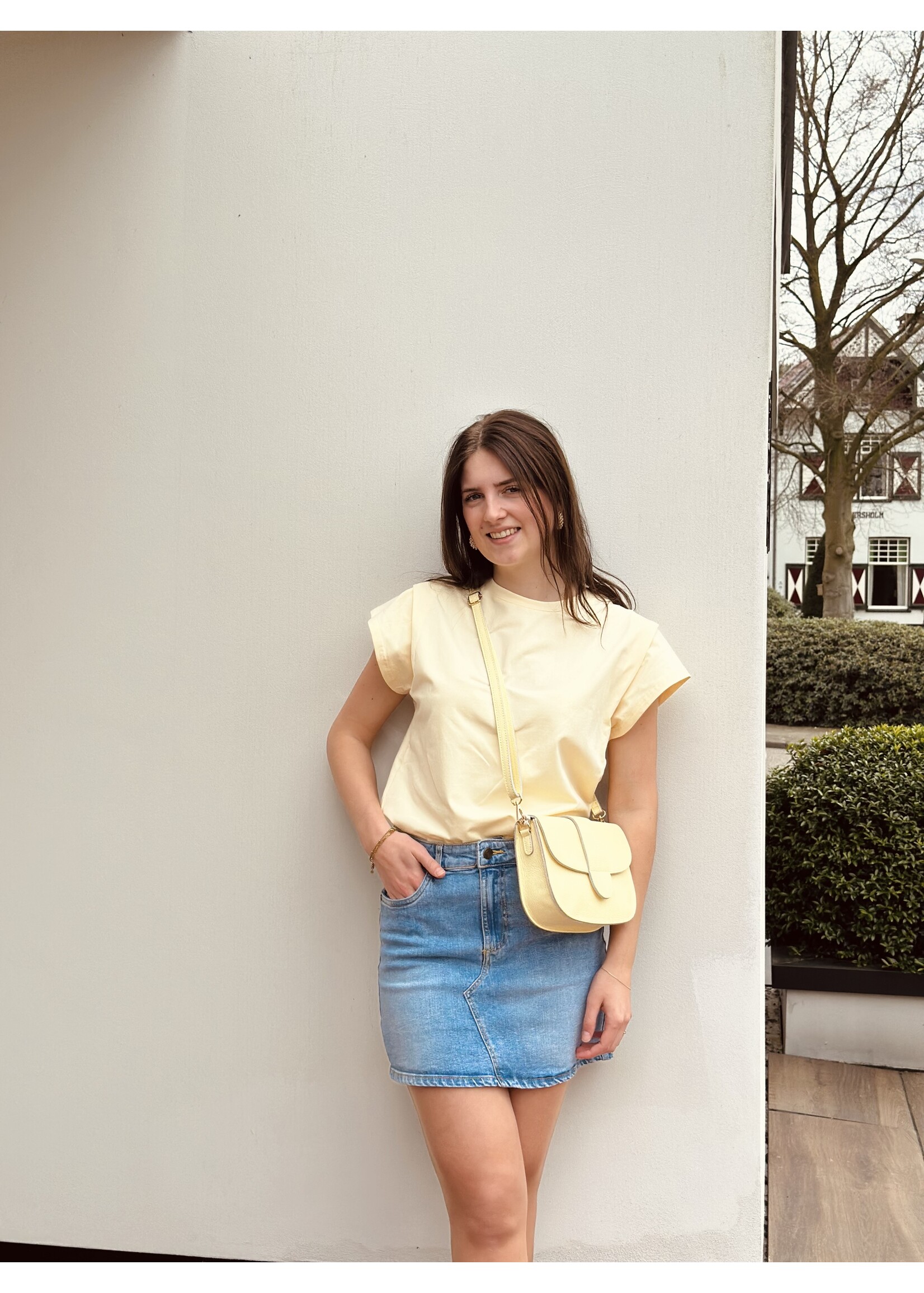 Sisters Point Sisters Point Arinda denim skirt blue