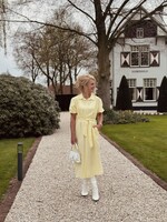 Rieneke long blouse dress yellow