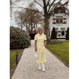 Rieneke long blouse dress yellow