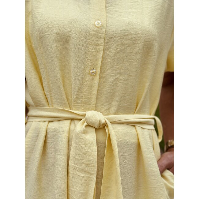 Rieneke long blouse dress yellow
